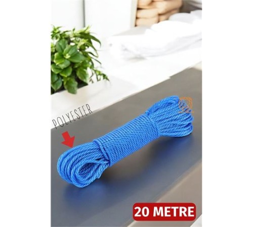 20 Metre Çamaşır İpi Polyester 20 Metre Çamaşır İpi Polyester