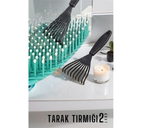 Tarak Temizleyici Mini Tırmık 2 ADET Tarak Temizleyici Mini Tırmık 2 ADET