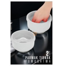 Parmak Yumuşatma 2 ADET Manikür Kasesi