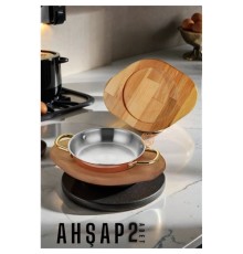 Ahşap Sahan Altlığı 2 ADET