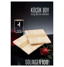 Ağda Spatulası Solingen Küçük Boy 100 ADET