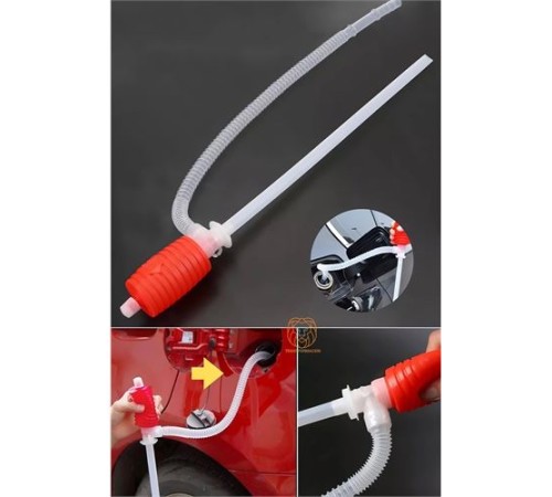 Benzin Yağ Mazot Sıvı Yakıt Pompası Yarı Manual Taşınabilir Araç Manuel El Sifon Pompası Seti Benzin Yağ Mazot Sıvı Yakıt Pompası Yarı Manual Taşınabilir Araç Manuel El Sifon Pompası Seti