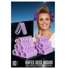 Kafes Gece Bigudisi 2.5 cm 10 Adet Solingen Professional