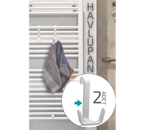 Havlupan Askısı 2 ADET Havlupan Askısı 2 ADET