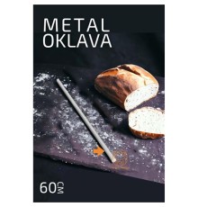 Metal Oklava 60 cm Hamur Açma Oklavası