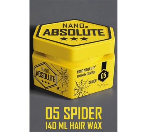 Saç Wax Spider Hair Wax Orta Sert ve Mat Absolute Professional Saç Wax Spider Hair Wax Orta Sert ve Mat Absolute Professional