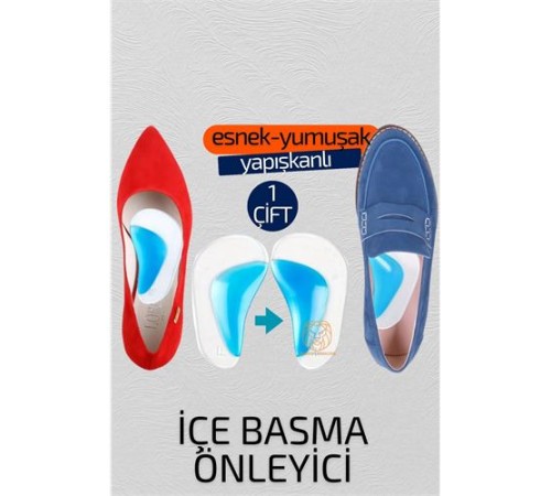 Ayak Boşluğu İçe Basma Önleyici Esnek Yumuşak Ayak Rahatlatıcı Ayak Boşluğu İçe Basma Önleyici Esnek Yumuşak Ayak Rahatlatıcı
