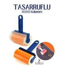 Tüy Tiftik Toplayıcı 6000 Kullanım Tisserant Design 2 li SET