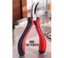 Profesyonel Mini Eğri Kargaburun Takı Pensesi