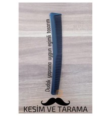 Bıyık Kesim ve Tarama Tarağı Eğimli Bıyık Tarağı