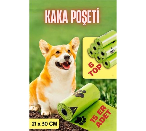 Köpek Kaka Poşeti 90 Adet Köpek Dışkı Poşeti Köpek Kaka Poşeti 90 Adet Köpek Dışkı Poşeti
