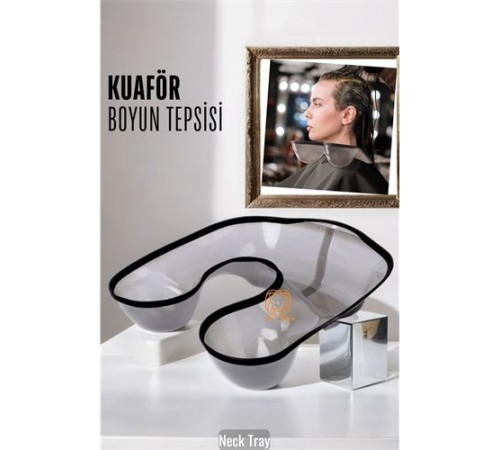 Kuaför Boyun Tepsisi Perma Boya Giysi Koruyucu Kuaför Boyun Tepsisi Perma Boya Giysi Koruyucu