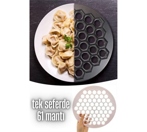 Mantı Kalıbı Tek Seferde 61 Mantı Lallula Design Mantı Kalıbı Tek Seferde 61 Mantı Lallula Design