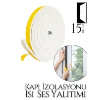 Kapı Ses Isı Yalıtım Sünger Bant 15 METRE