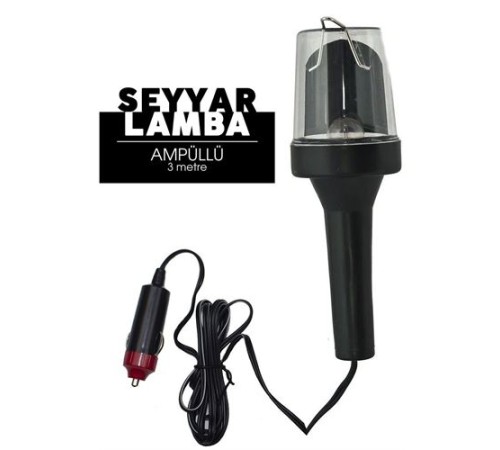 Ampüllü Seyyar Lamba Ampüllü Seyyar Lamba