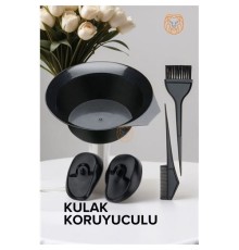 Kulak Koruyuculu Saç Boyama Seti