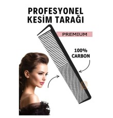 Berber Kuaför Saç Kesim Tarağı Karbon Nano Absolute Professional