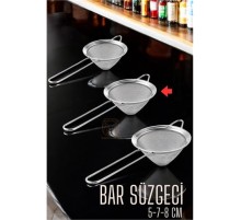 Bar Süzgeci Bar Strainer 3 Boy Set 5 7 8 cm