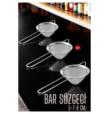 Bar Süzgeci Bar Strainer 3 Boy Set 5 7 8 cm