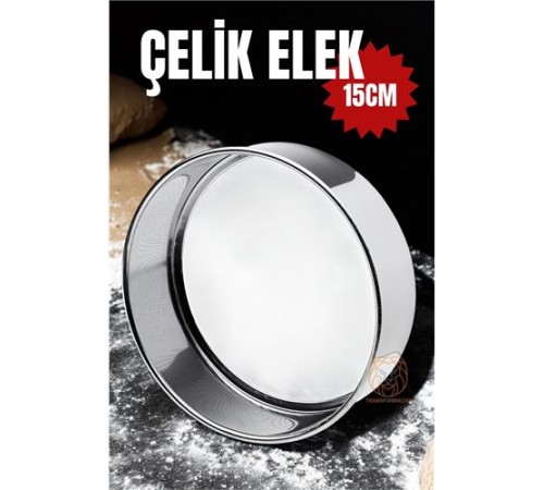 Metal Un Eleği 15 cm Metal Un Eleği 15 cm