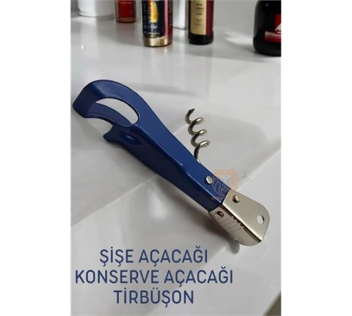 Multi Şişe Açacağı Tirbüşon Konserve Açacağı Clovis Multi Şişe Açacağı Tirbüşon Konserve Açacağı Clovis