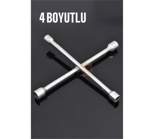 Bijon Anahtarı Çelik 4 Uçlu Bijon Anahtarı Bijon Anahtarı Çelik 4 Uçlu Bijon Anahtarı