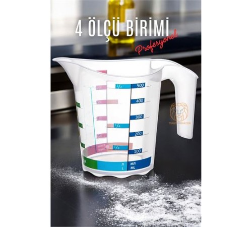 Ölçü Kabı Profesyonel BPA Free 500 ml Ölçü Kabı Profesyonel BPA Free 500 ml