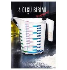 Ölçü Kabı Profesyonel BPA Free 1000 ml