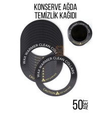 Konserve Ağda Koruyucu Karton Temizlik Kağıdı 50 Adet