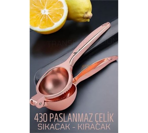 ROSE Limon Sıkacağı Paslanmaz Çelik ROSE Limon Sıkacağı Paslanmaz Çelik