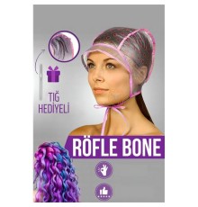 Röfle Bonesi Tığlı Saç Boya Bonesi