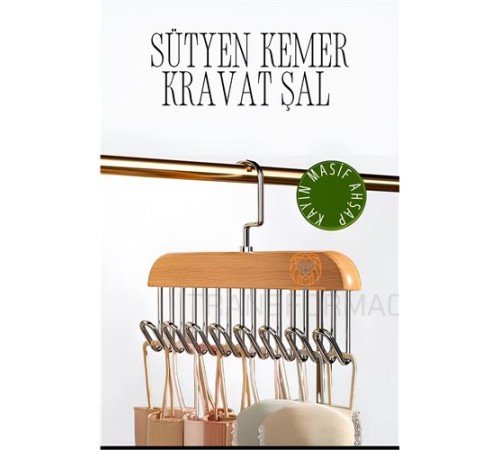 Dolap İçi Askı Sütyen Şal Kravat Kemer Çanta 720103 Dolap İçi Askı Sütyen Şal Kravat Kemer Çanta 720103