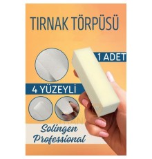Tırnak Törpü 4 Yüzey Blok Sünger Solingen Professional