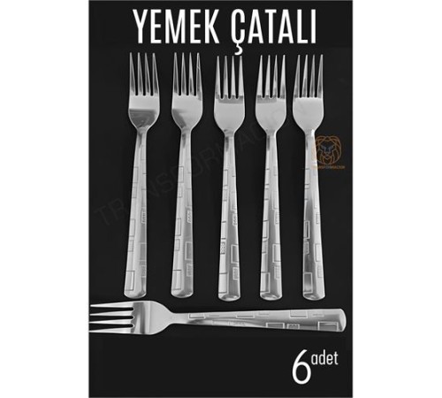 Yemek Çatalı Seti Veneta 6 lı Paslanmaz Yemek Çatalı Seti Veneta 6 lı Paslanmaz