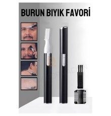 Erkek Bıyık Favori Düzeltici Kulak Ense Kaş Burun Kıl Alıcı