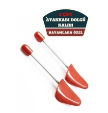 Bayan 36-41 Ayakkabı Dolgu Kalıbı 3 Çift