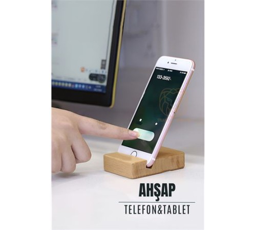 Yan-Dik Cep Telefonu Standı Ahşap Luca Salvatore Design Yan-Dik Cep Telefonu Standı Ahşap Luca Salvatore Design