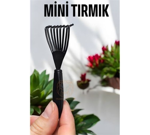 Çiçek Toprağı Temizleme Tırmığı Mini Tırmık Çiçek Toprağı Temizleme Tırmığı Mini Tırmık