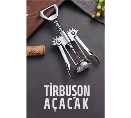 Tirbuşon Şarap Açacağı ve Şişe Açacağı Tirbuşon Şarap Açacağı ve Şişe Açacağı