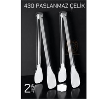Mini Şeker Maşası Paslanmaz Zazzeri Classic 2 ADET