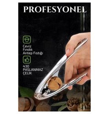 Fındık Ceviz Kırıcı 304 Paslanmaz Çelik Mink Design