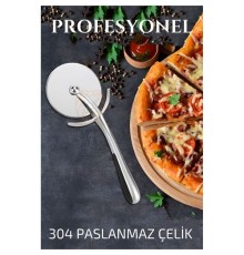 Pizza Kesici 304 Paslanmaz Çelik Mink Design