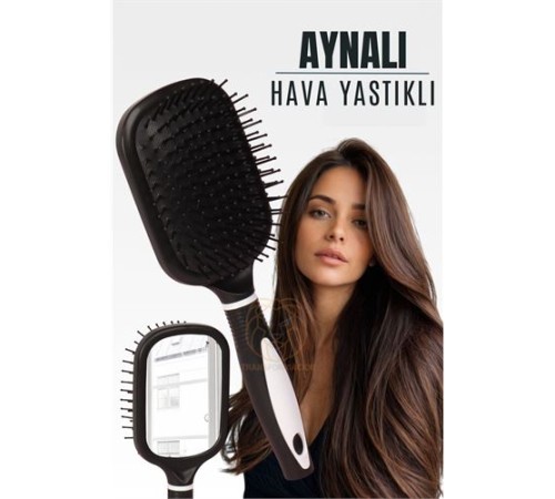 Aynalı Tarak Hava Yastıklı Ergonomik Tarak Aynalı Tarak Hava Yastıklı Ergonomik Tarak