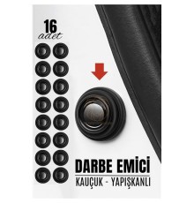 Kapı Bagaj Kaput Ses Darbe Emici Kauçuk Conta 16 ADET