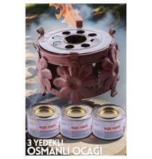 Osmanlı Ocağı 3 ADET Yedek Reşo Jel Yakıtı 718436