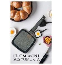 Mini Döküm Yumurta Sos Tavası