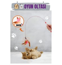 Kedi Oyun Oltası 90 Cm