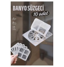 Banyo Gider Süzgeci 10 ADET