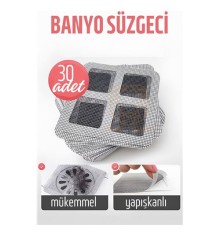 Banyo Gider Süzgeci 30 ADET