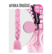 Afrika Örügüsü Rasta 100 Cm 165 Gr 1084 Açık Pembe